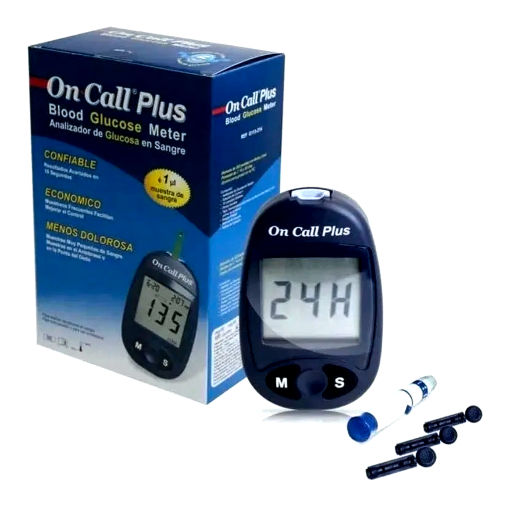 Medidor de glucosa On Call Plus 260/001/0007
