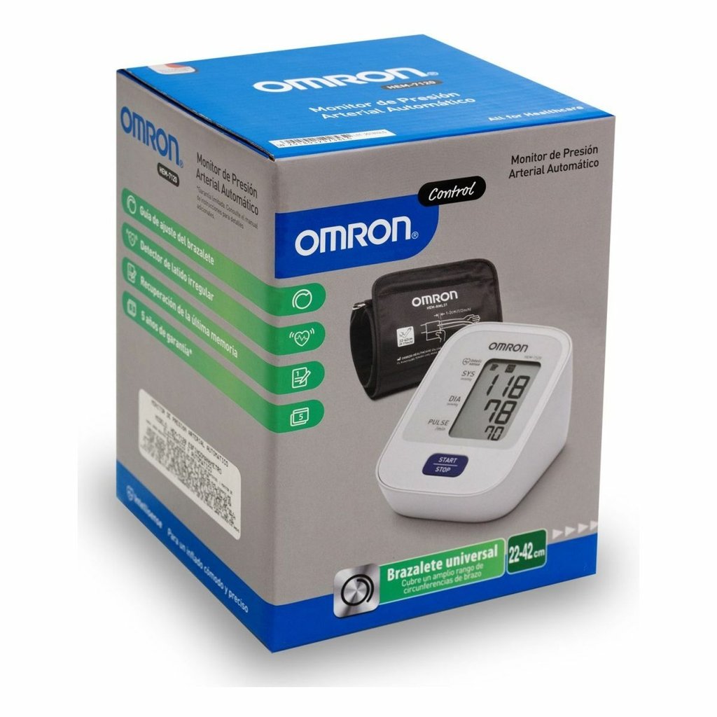 TENSIOMETRO DIGIT.BRAZO OMRON UNID