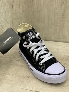 Converse All Star Preto Cano Alto 34-37