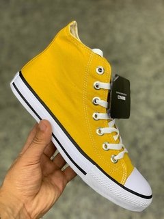 Converse mostarda cano best sale alto