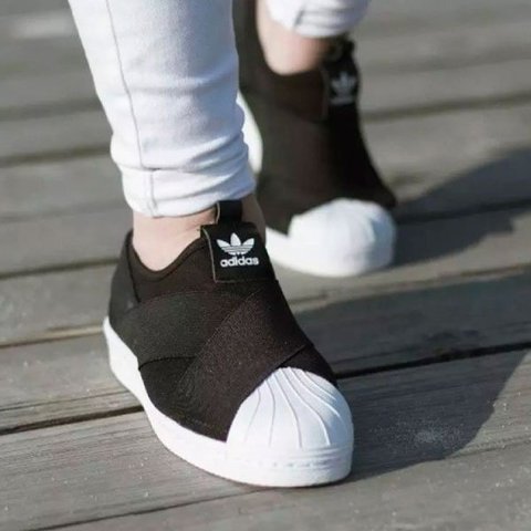 Adidas feminino cheap slip on