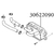 Desenho Técnico Trocador De Calor Volvo Xc90 2.9 V6 Turbo 2003 2004 2005 30622090