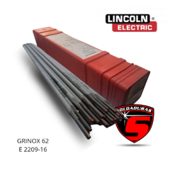 GRINOX 62 E2209-16 DIAM 3.20 ( caja por 3.8 kgrs) - comprar online