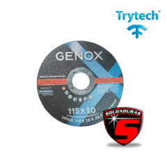 DISCO DE CORTE GENOX Ø 115 X 1.0 TRYTECH - comprar online
