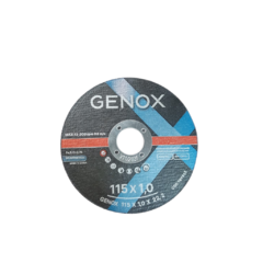 DISCO DE CORTE GENOX Ø 115 X 1.0 TRYTECH