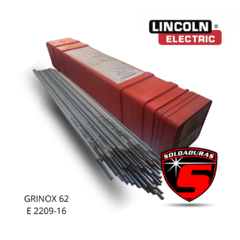 GRINOX 62 E2209-16 DIAM 2.50 ( CAJA POR 3.8 KGR) - comprar online