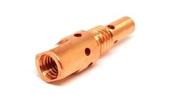 Difusor MB25 de torcha MIG, fabricado en cobre, con orificios y rosca 