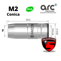 TOBERA CONICA M2 ARC Cod AM2CN - comprar online