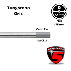 TUNGSTENO 3.2MM CERIO (GRIS) - comprar online