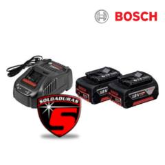 KIT 2 BATERIAS + CARGADOR RAPIDO BOSCH - comprar online