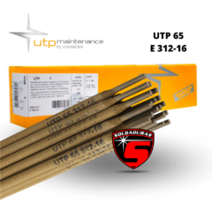 ELECTRODO UTP65 E312-17 Ø 4 MM X 5 KG Cod ESME40 - comprar online