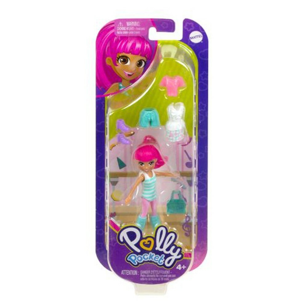 Boneca Polly Pocket Helicóptero de Aventura - com Acessórios Mattel