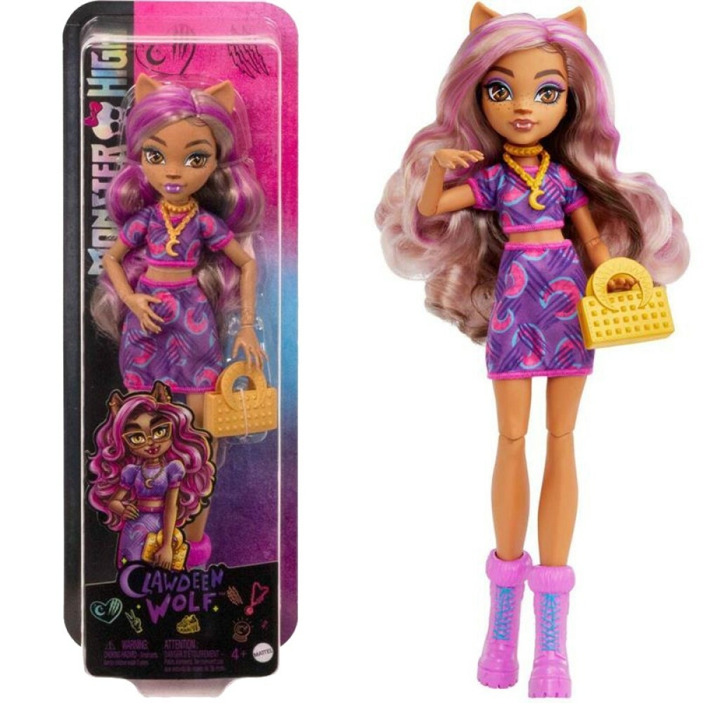 Monster High - Assombrada - Bonecas Básicas - Clawdeen