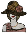 1421 Mujer con sombrero