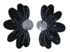 2037 Charretera canutillo media flor el par