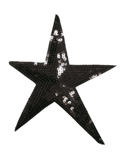 614 Estrella asimetrica grande - Hook Bordados
