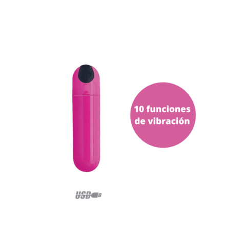 Bullet Pink Usb Recargable