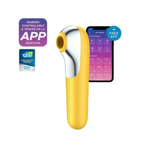 Satisfyer Dual Love Yellow Recargable con App Bluetooth