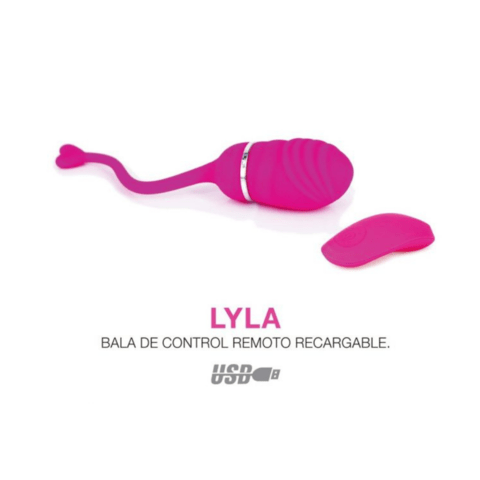 Bala Vibradora con Control Remoto Recargable Lyla