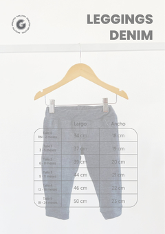 Leggings Denim - tienda online