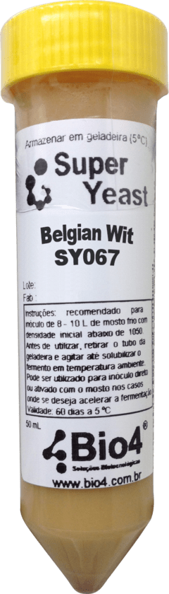 Fermento líquido Bio4 - SY067 | BELGIAN WIT - comprar online