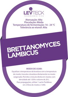 Fermento líquido Levteck Brettanomyces Lambicus - comprar online