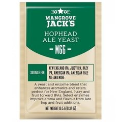 Fermento cervejeiro Mangrove Jack's M66 - Hophead Ale / pct 10 gramas