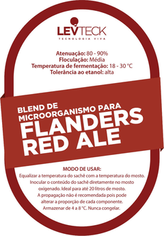 Fermento líquido Levteck Flanders Red Ale - comprar online