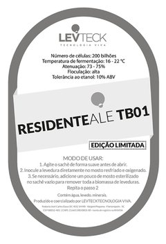Fermento líquido TeckBrew 01 - Residente Ale (edição limitada) - comprar online