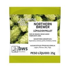 Lúpulo Hallertau NORTHERN BREWER - pct 25gr