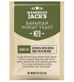 Fermento cervejeiro Mangrove M20 Bavarian Wheat / pct 10gr - comprar online