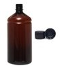 Growler Pet Plástico Âmbar 500ml com tampa