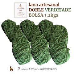 LANA ARTESANAL DOBLE color(1,2KGS)