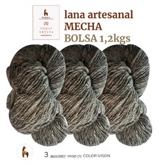 LANA ARTESANAL MECHA (1,2KGS) en internet