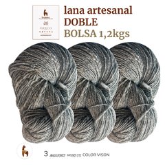 LANA ARTESANAL DOBLE (1,2KGS) - tienda online