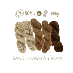 LLAMA ANDES BOX 2 COLORES (500grs)