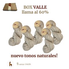 BOX LLAMA VALLE FINGERING - comprar online