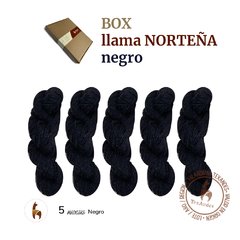 BOX LLAMA NORTEÑA COLOR (500GRS) - Texandes. lanas