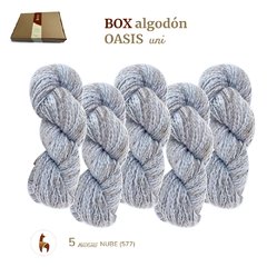 ALGODON OASIS/ BOX (500grs). BLEND UNICO!! - Texandes. lanas