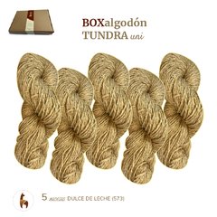 ALGODON TUNDRA / BOX 500GRS en 5 madejas - Texandes. lanas