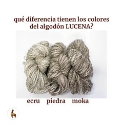 Imagen de MADEJAS SUELTAS ALGODON LUCENA 150GRS/ BLEND UNICO!!