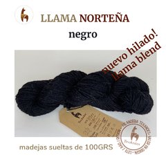 MADEJAS SUELTAS LLAMA NORTEÑA TEÑIDOS (100GRS) - Texandes. lanas