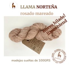 MADEJAS SUELTAS LLAMA NORTEÑA TEÑIDOS (100GRS) - tienda online