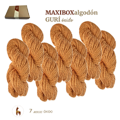 ALGODON GURI/ MAXIBOX 700GRS en 7 madejas (100grsc/u). BLEND UNICO!! - comprar online