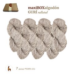 ALGODON GURI/ MAXIBOX 700GRS en 7 madejas (100grsc/u). BLEND UNICO!! en internet