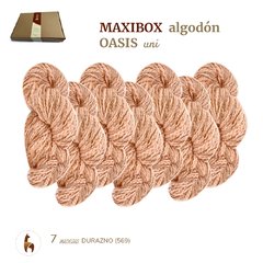 ALGODON OASIS/ MAXIBOX (700grs). BLEND UNICO!! - Texandes. lanas