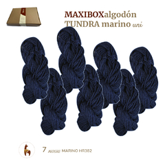 ALGODON TUNDRA / MAXIBOX 700GRS en 7 madejas - tienda online