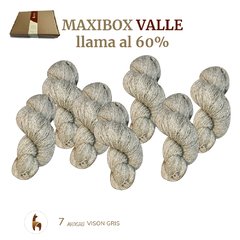 MAXIBOX LLAMA VALLE FINGERING - Texandes. lanas