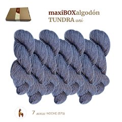 ALGODON TUNDRA / MAXIBOX 700GRS en 7 madejas - tienda online