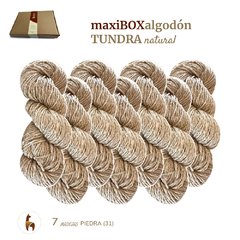 Imagen de ALGODON TUNDRA / MAXIBOX 700GRS en 7 madejas
